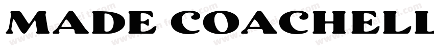 MADE Coachella字体转换